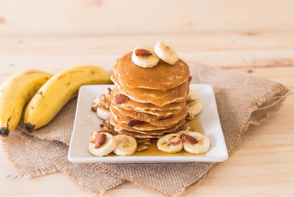 Pancakes à la banane (sans oeuf)